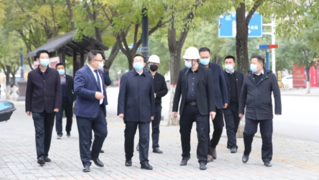 平凉市副市长杨恭带队督查zoty中欧·富力城工程安全及防疫工作